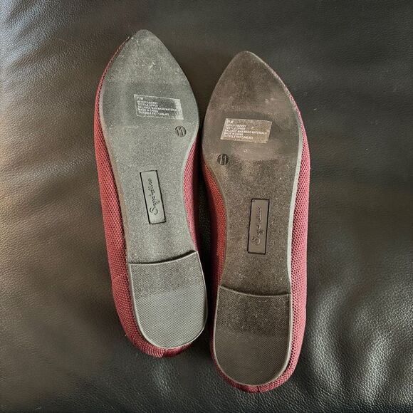 Seychelles Burgundy Flats - Picture 6 of 7